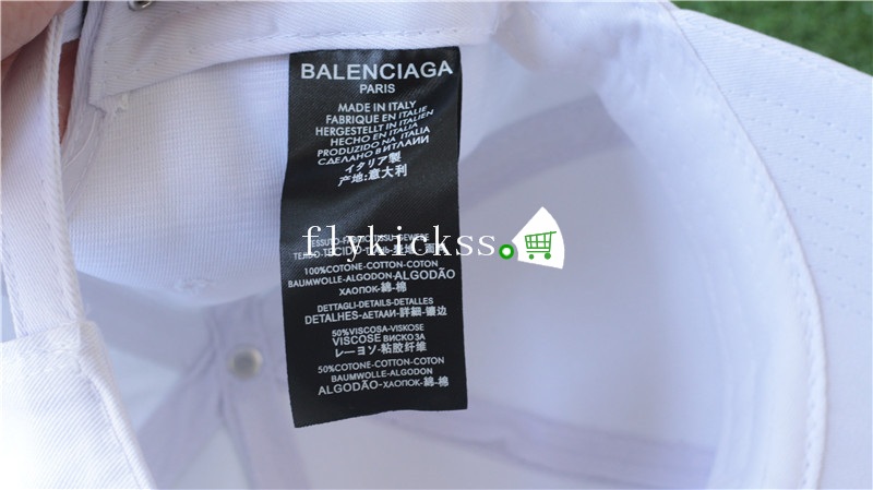 Balenciaga White Cap